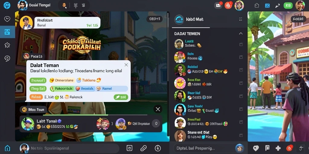 Fitur live chat yang memudahkan komunikasi dengan customer service.