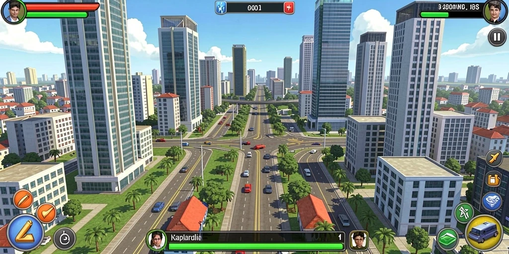 Screenshot memperlihatkan variasi permainan yang ditawarkan.