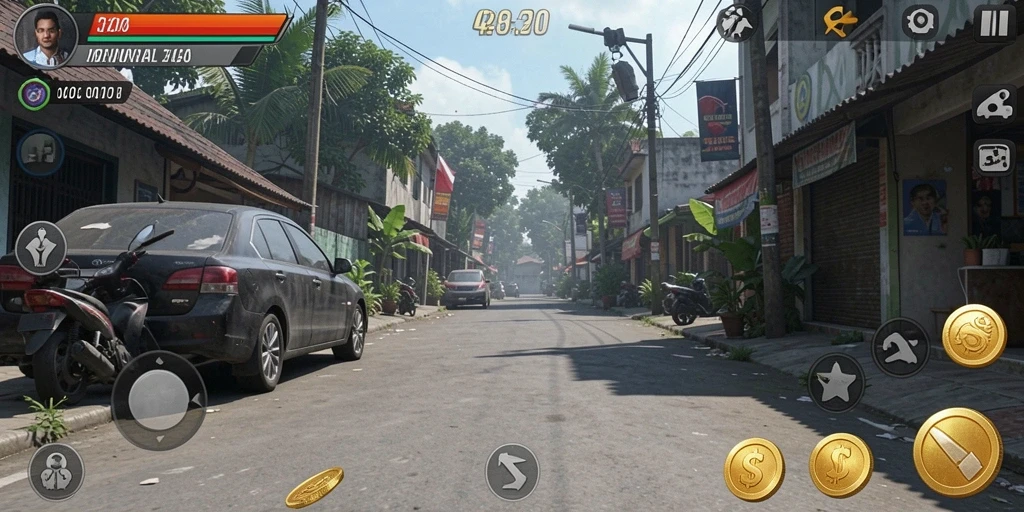 Mode multiplayer yang memungkinkan Anda bersaing dengan pemain lain.